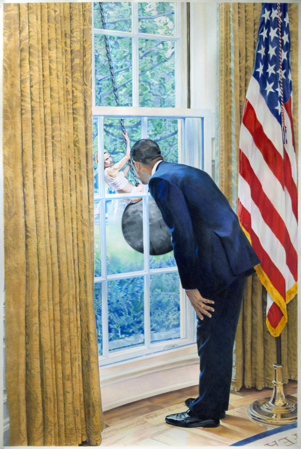 Eric Yahnker - Wrecking Ball Eric Yahnker - Wrecking Ball