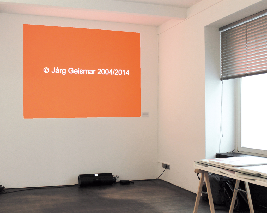 Jarg Geismar_Global Daydreaming 2004/2014